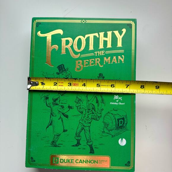 Duke Cannon New In Box Frothy The Beer Man Gift Set 3 Bars Beer Soaps Men's - Picture 6 of 8